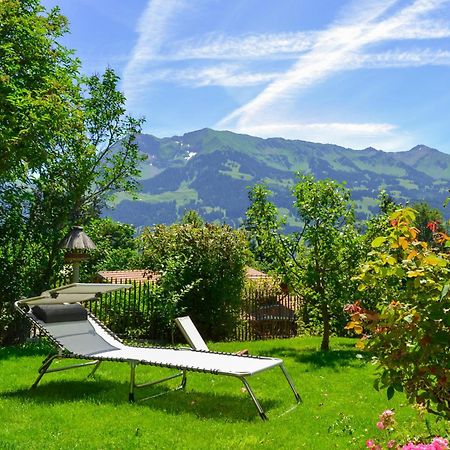 Swiss Mountain-Valley View Lodge Erlenbach im Simmental Kültér fotó