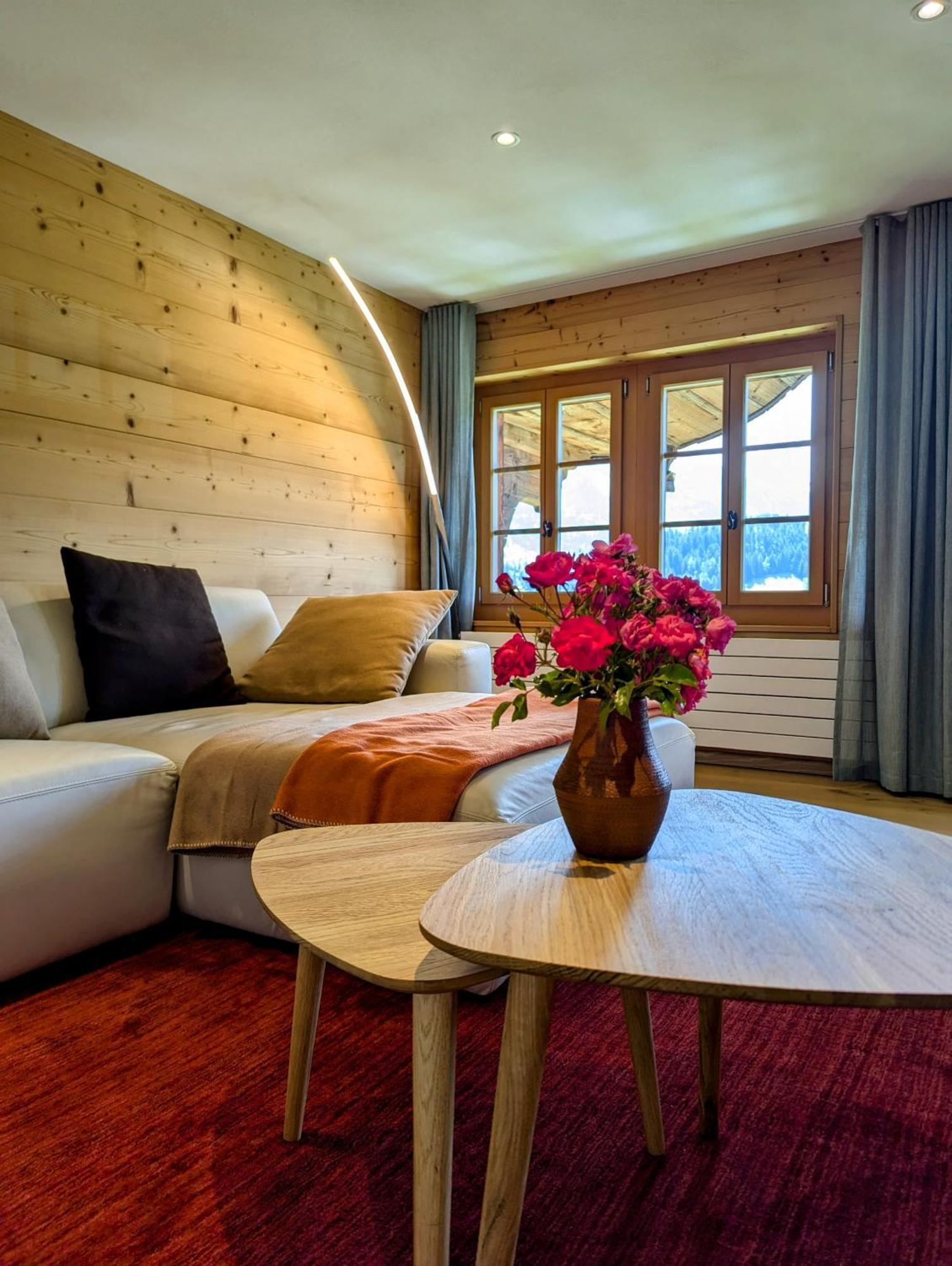 Swiss Mountain-Valley View Lodge Erlenbach im Simmental Kültér fotó