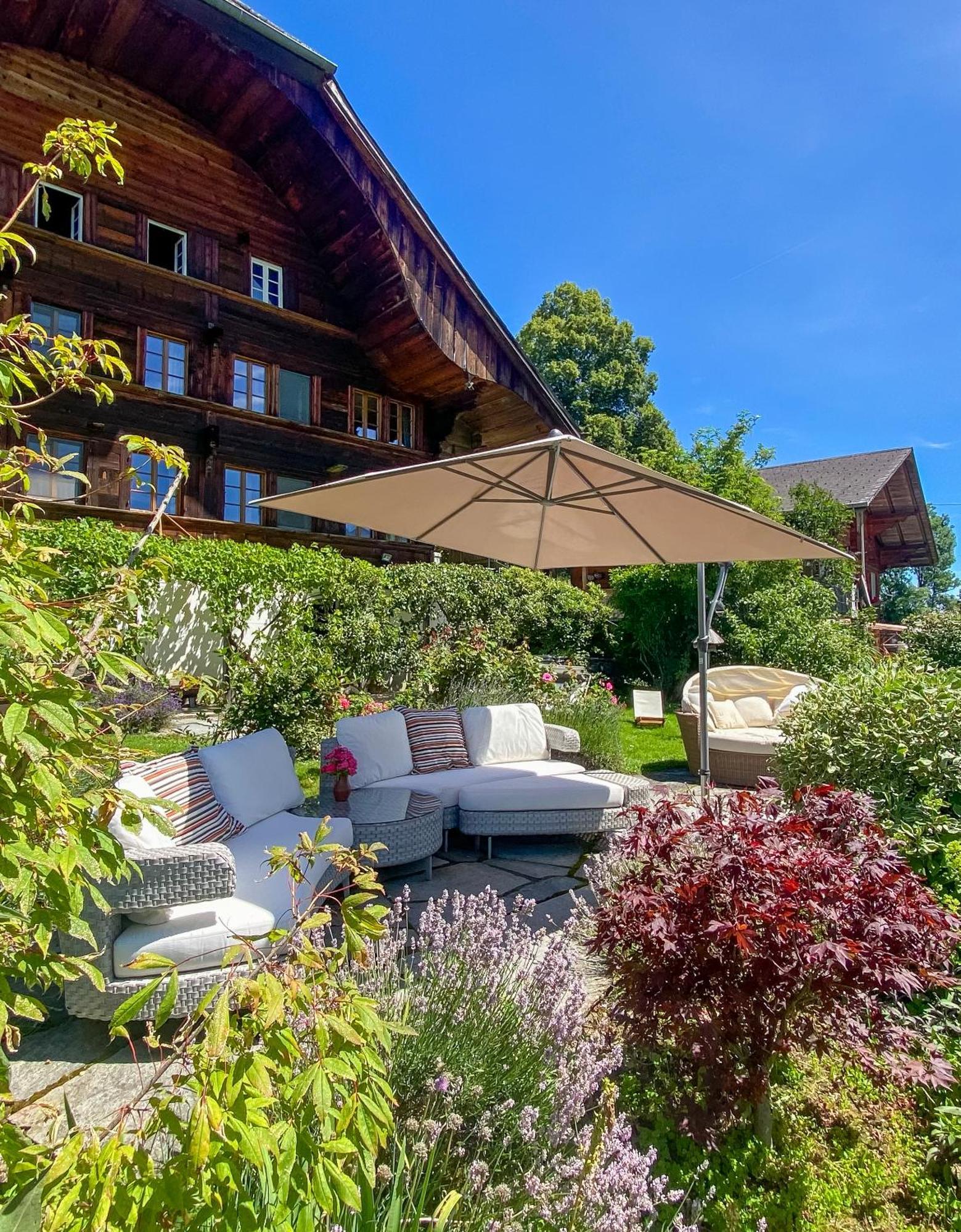 Swiss Mountain-Valley View Lodge Erlenbach im Simmental Kültér fotó