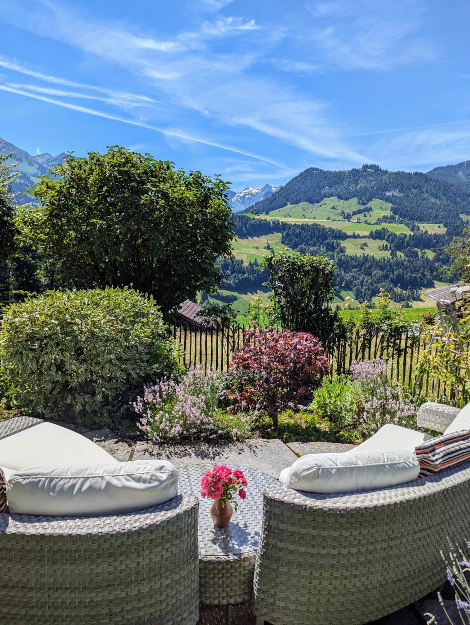 Swiss Mountain-Valley View Lodge Erlenbach im Simmental Kültér fotó