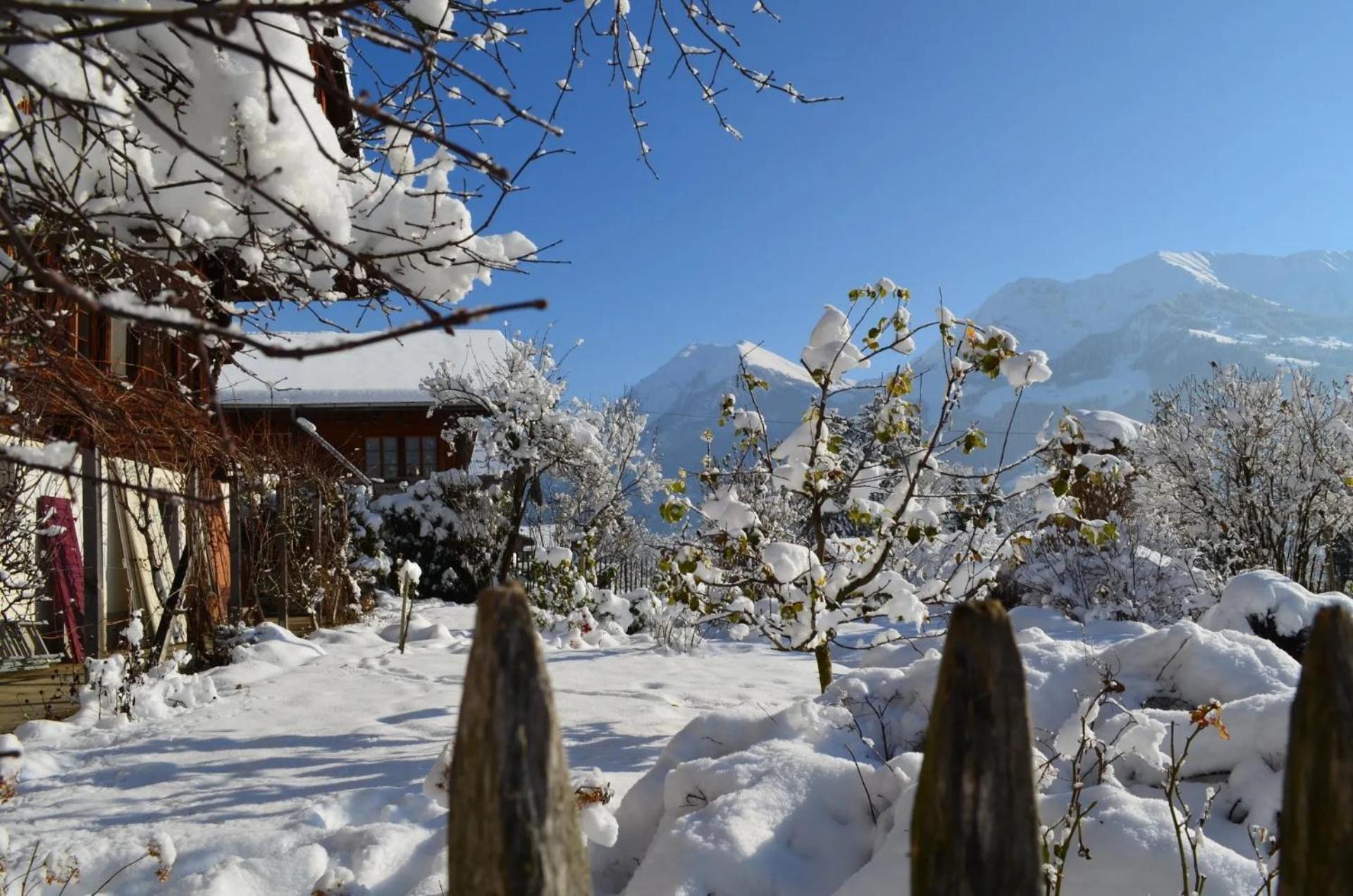 Swiss Mountain-Valley View Lodge Erlenbach im Simmental Kültér fotó