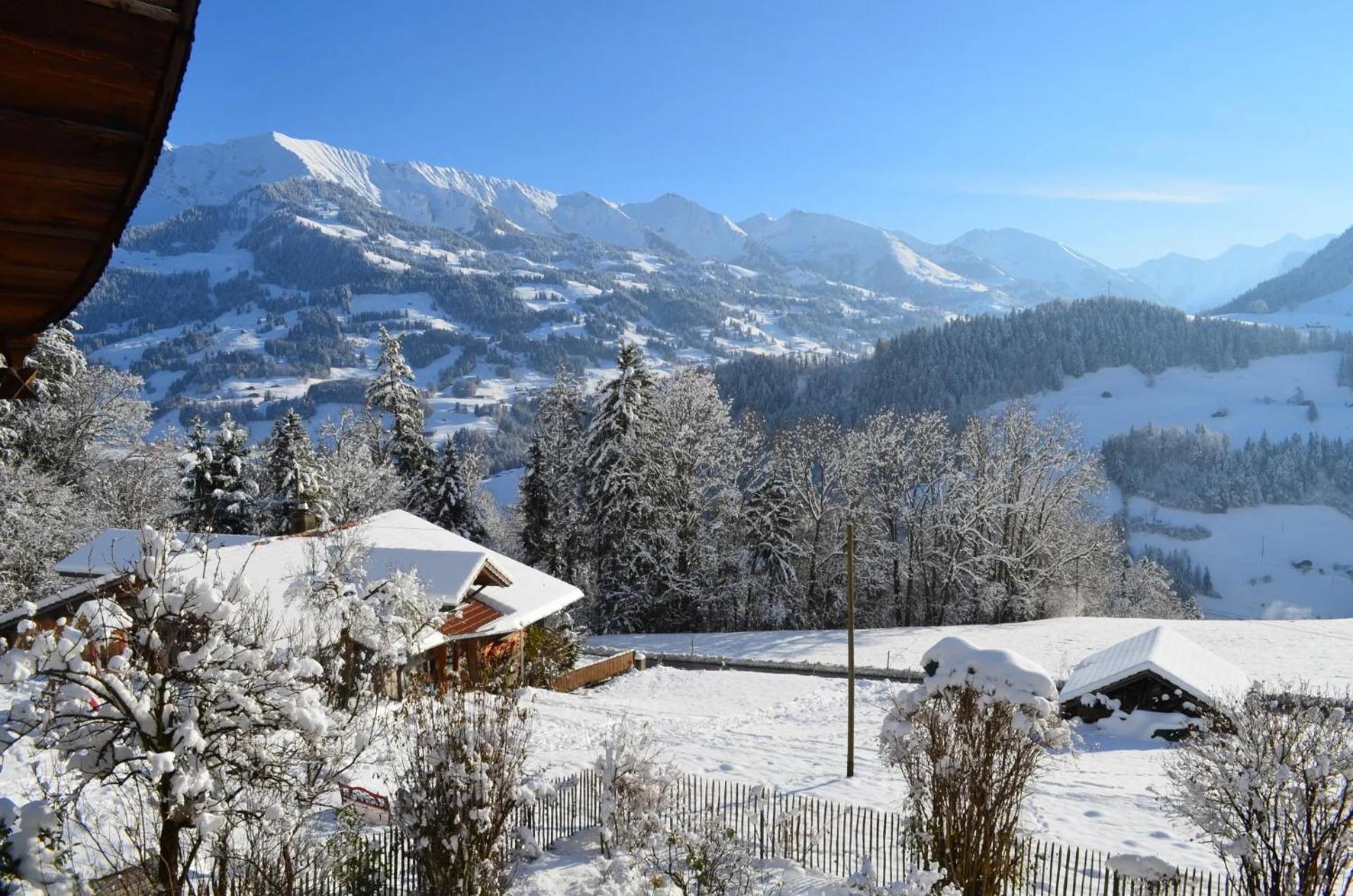 Swiss Mountain-Valley View Lodge Erlenbach im Simmental Kültér fotó