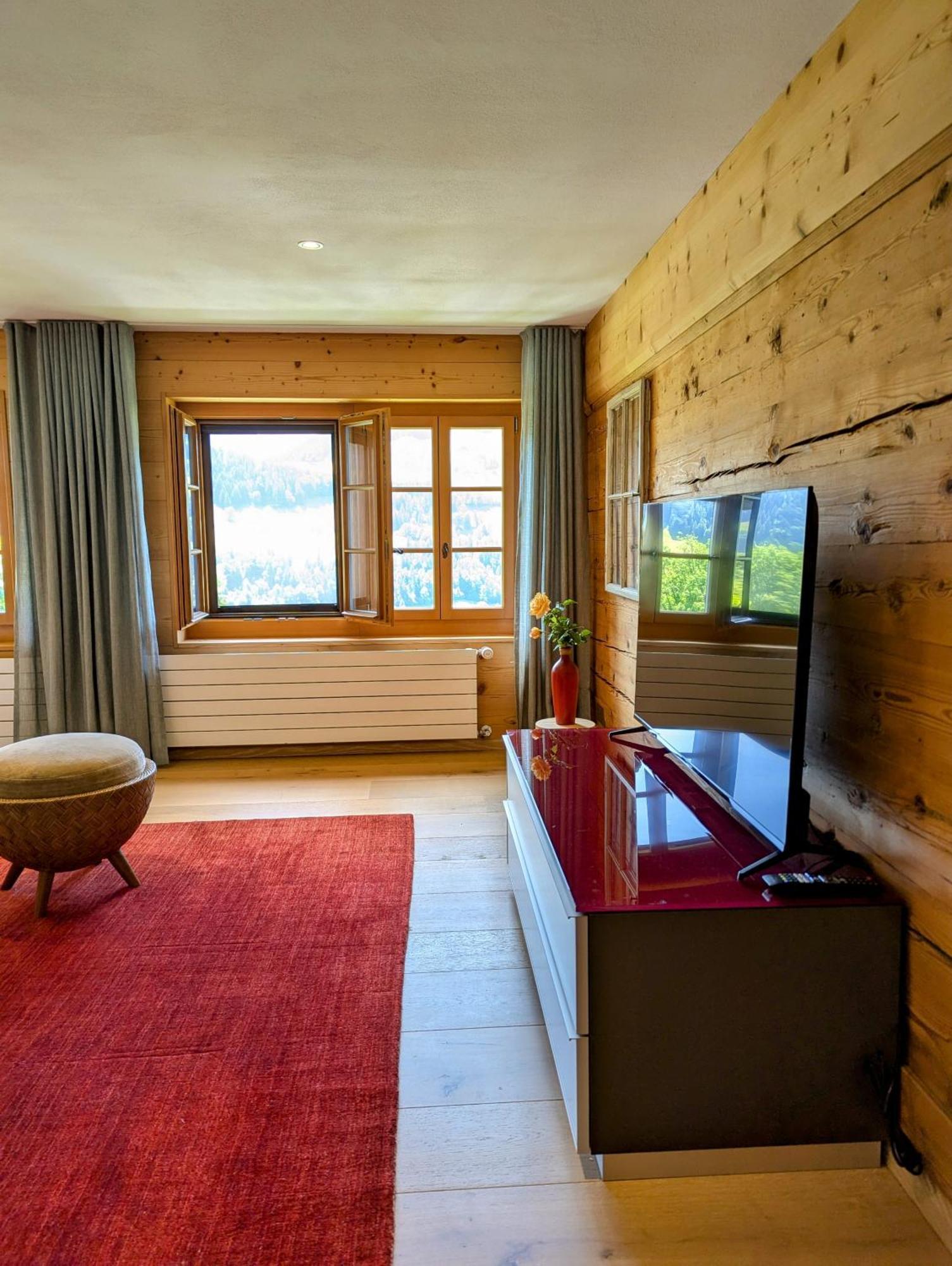 Swiss Mountain-Valley View Lodge Erlenbach im Simmental Kültér fotó